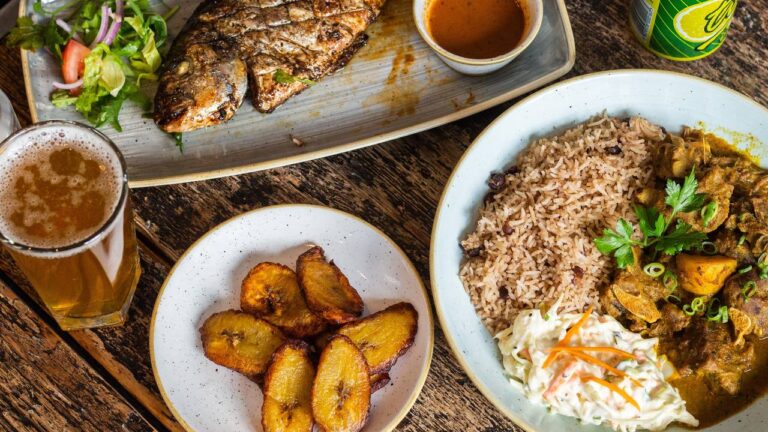Caribbean cuisine dishes