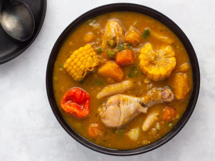 WINTER CARIBBEAN DISHES Caribbean Chicken Soup