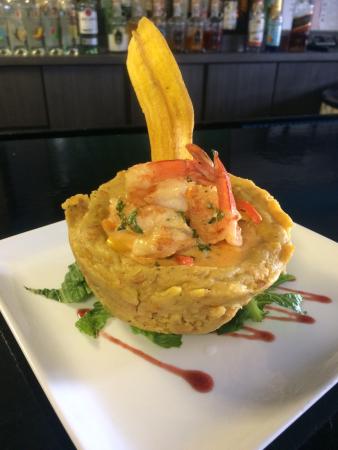 Shrimp or Chicken Mofongo