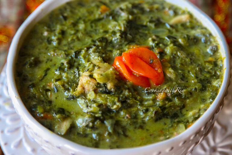 Trinidad callaloo soup