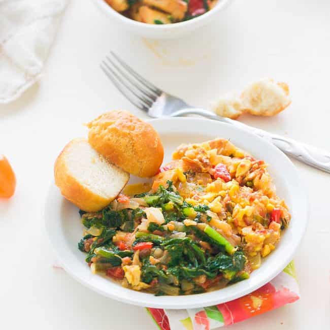 Side Dishes with Ackee and Saltfish