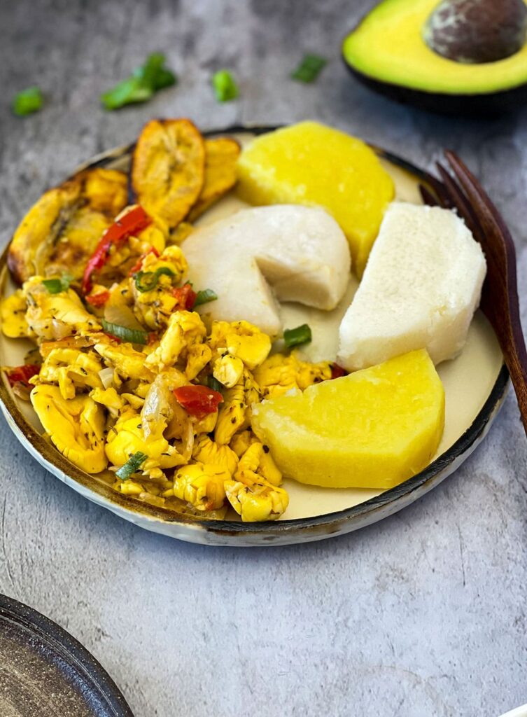 Side Dishes with Ackee and Saltfish