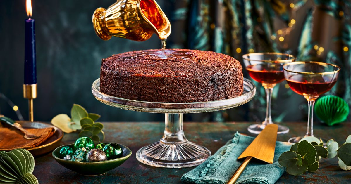 Caribbean rum used in food and drink traditions.