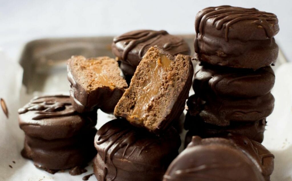 Chocolate-Coated Alfajores