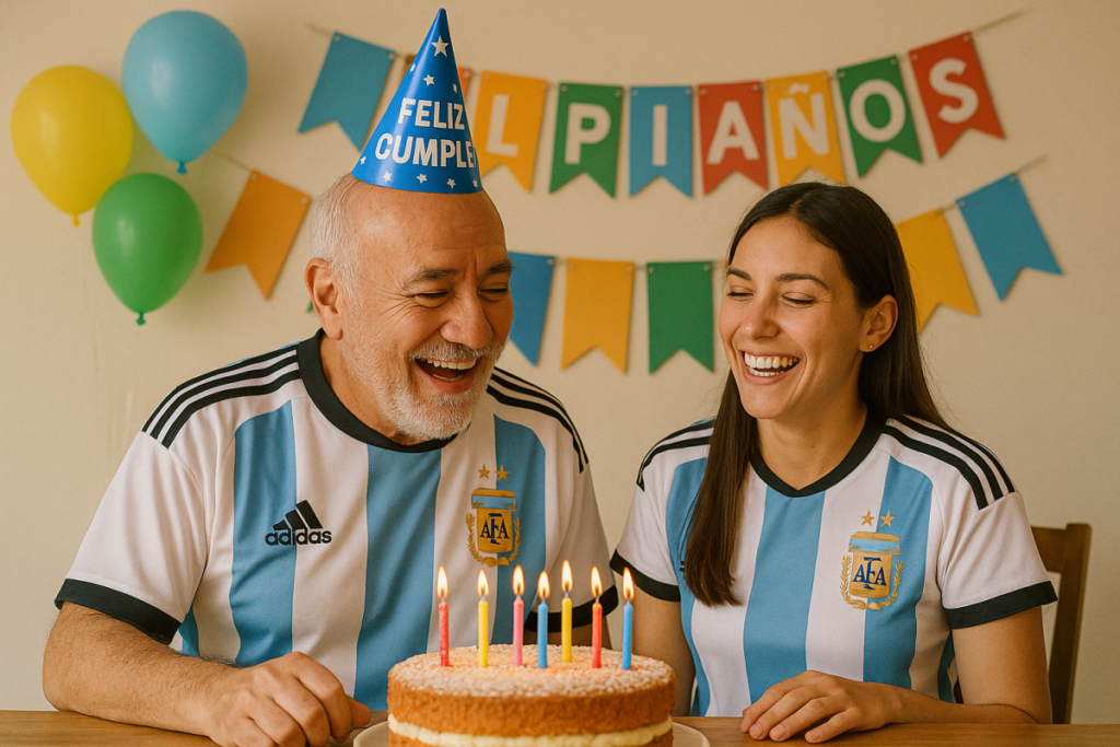 Popular Birthday Foods and Cakes in Argentinian